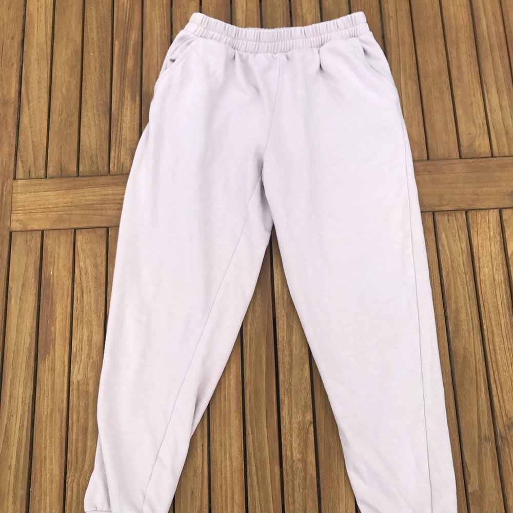 forever 21 light pink sweatpants